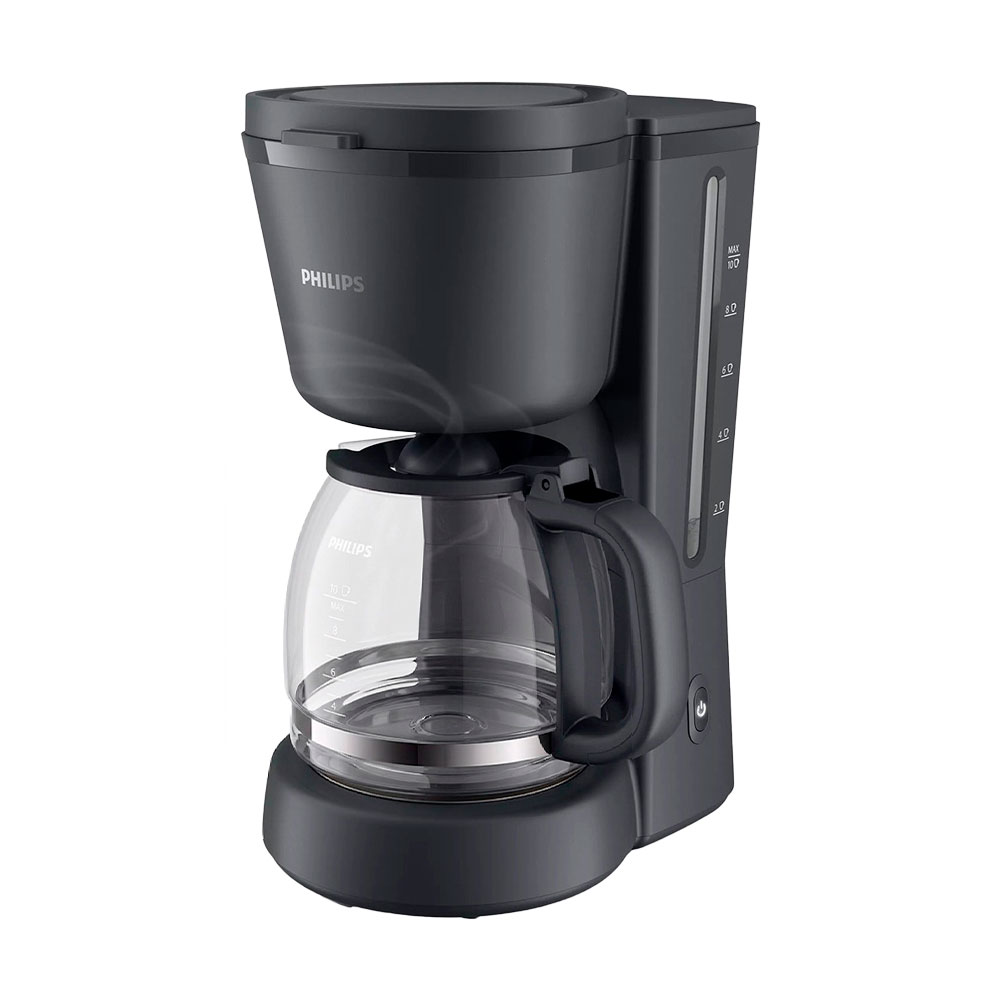 Крапельна кавоварка PHILIPS Essentials Collection темно-сіра, 1.2 л (HD7430/90)